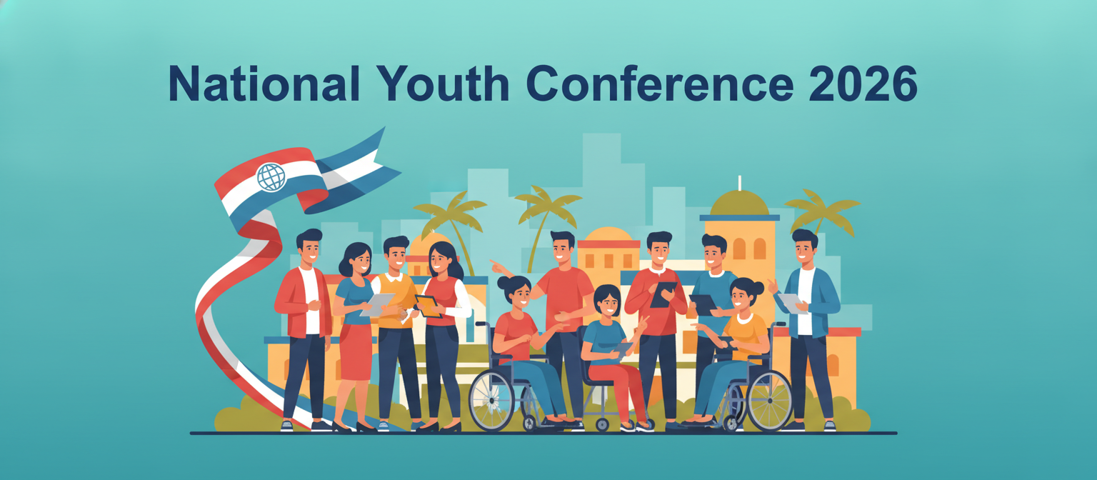 National Youth Conference 2026 illustration of a national youth gathering